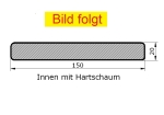 Bretter M  (150x20 mm) - Nussbaum - L=198 cm (Innen mit Hartschaum) PVC