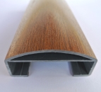 Handlauf U (90x40) - Golden Oak - L=600 cm PVC