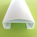 Handlauf U (90x40) - Weiss - L=600 cm PVC