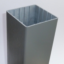 Pfosten H (120x120) - Basaltgrau - L=99 cm PVC
